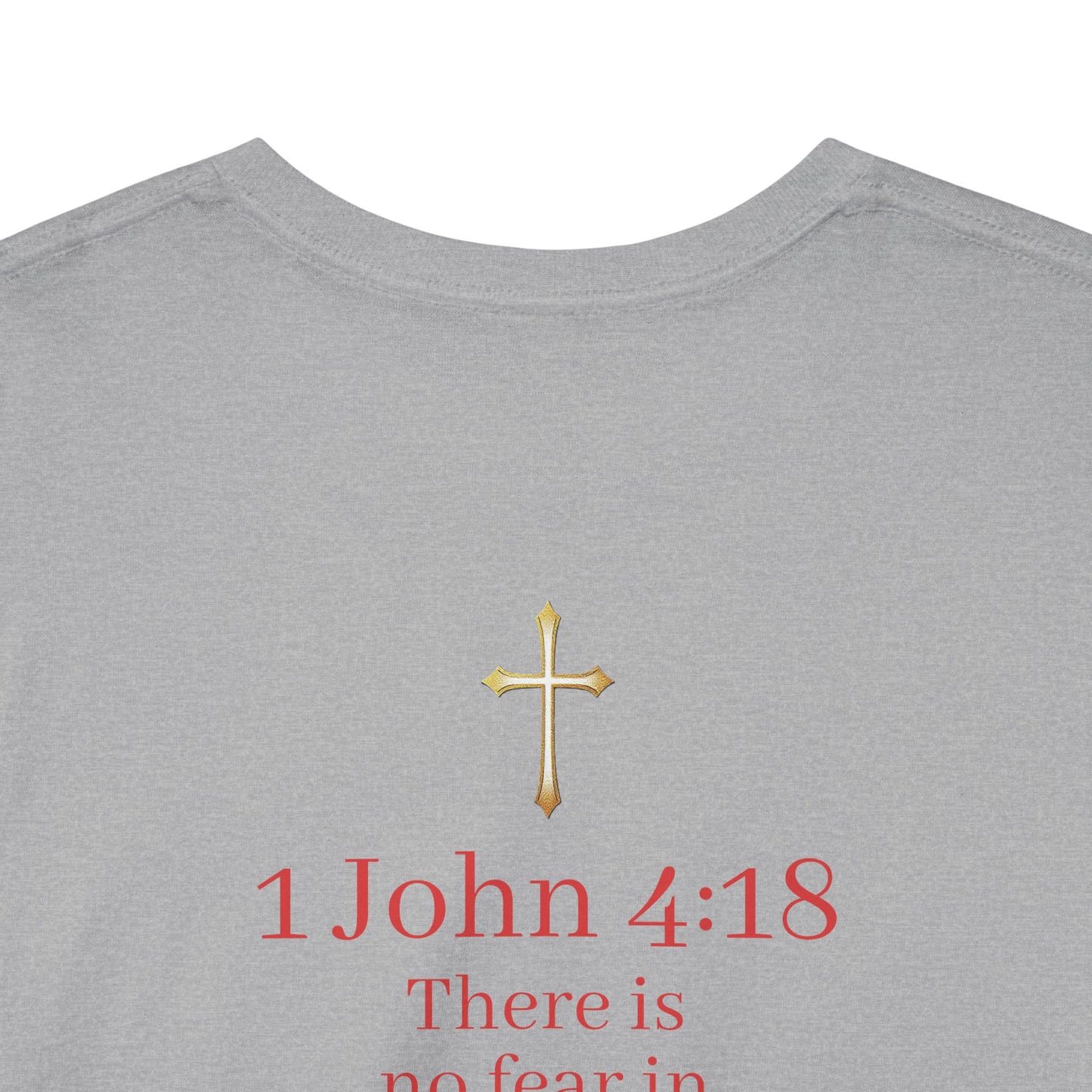 Fearless Love Men’s T-Shirt – Bold Faith in Action