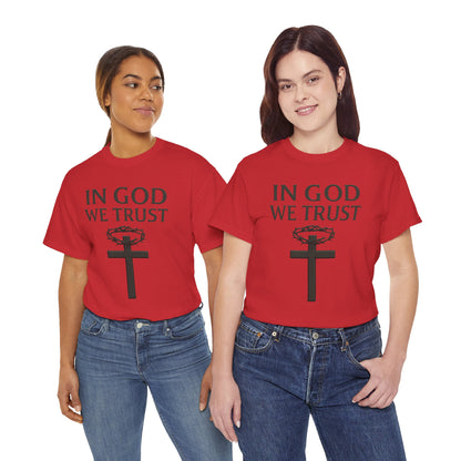 In God We Trust (Crown of Thorns) – Women’s Christian Tee