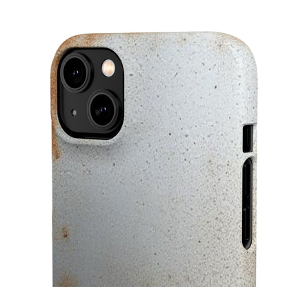 Old Steel Finish iPhone Snap Case