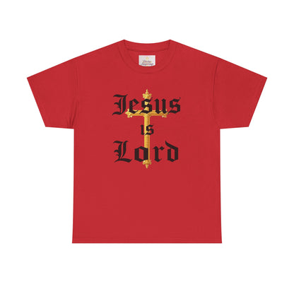 Jesus is Lord with Cross - Women's Christian T-Shirt