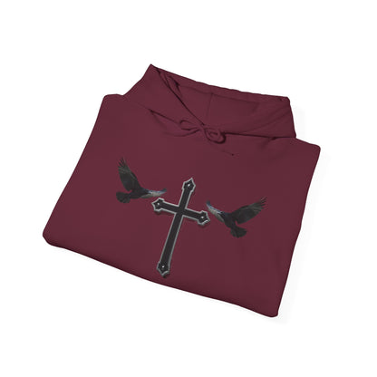 Guided by Grace – Cross & Crows Women’s Hoodie