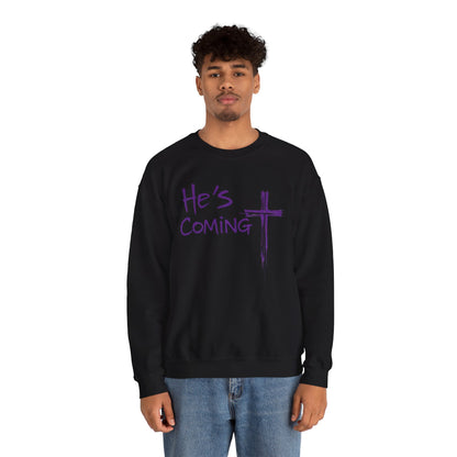 He's Coming – Men’s Christian Sweater (II)