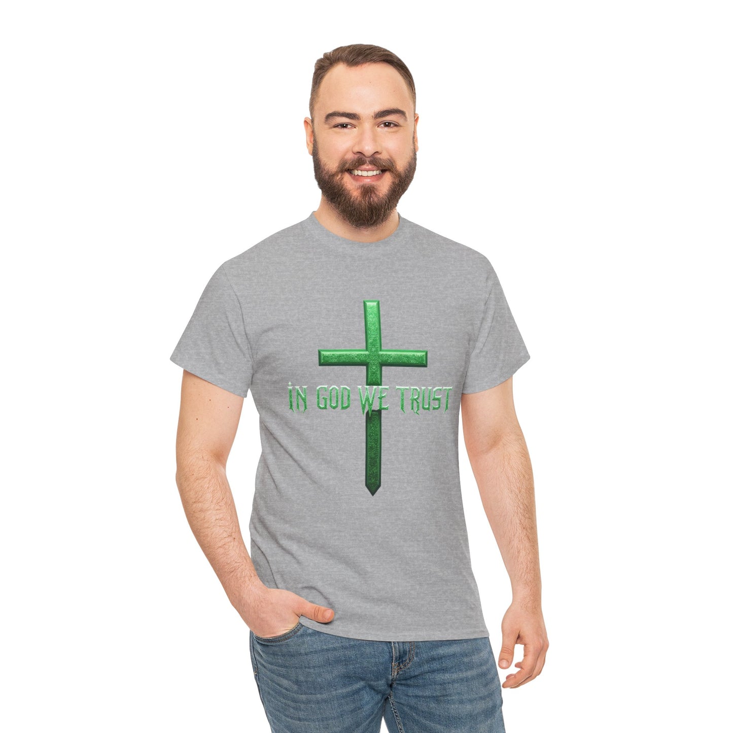 In God We Trust (Green Ed) – Men’s Christian Tee