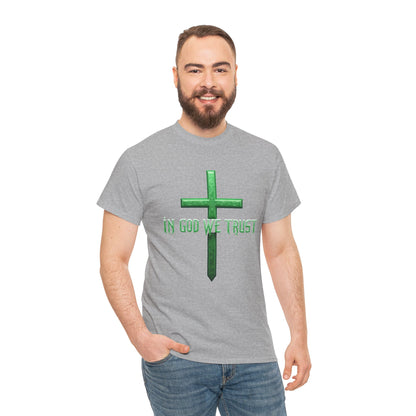 In God We Trust (Green Ed) – Men’s Christian Tee