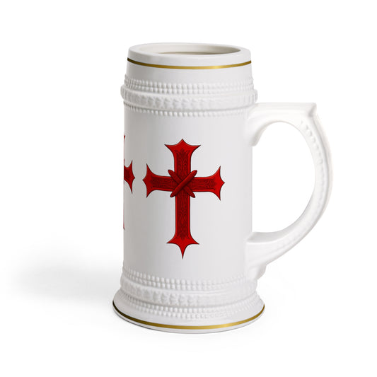 Striking Bold Red Cross – Powerful Christian Symbol of Faith & Courage