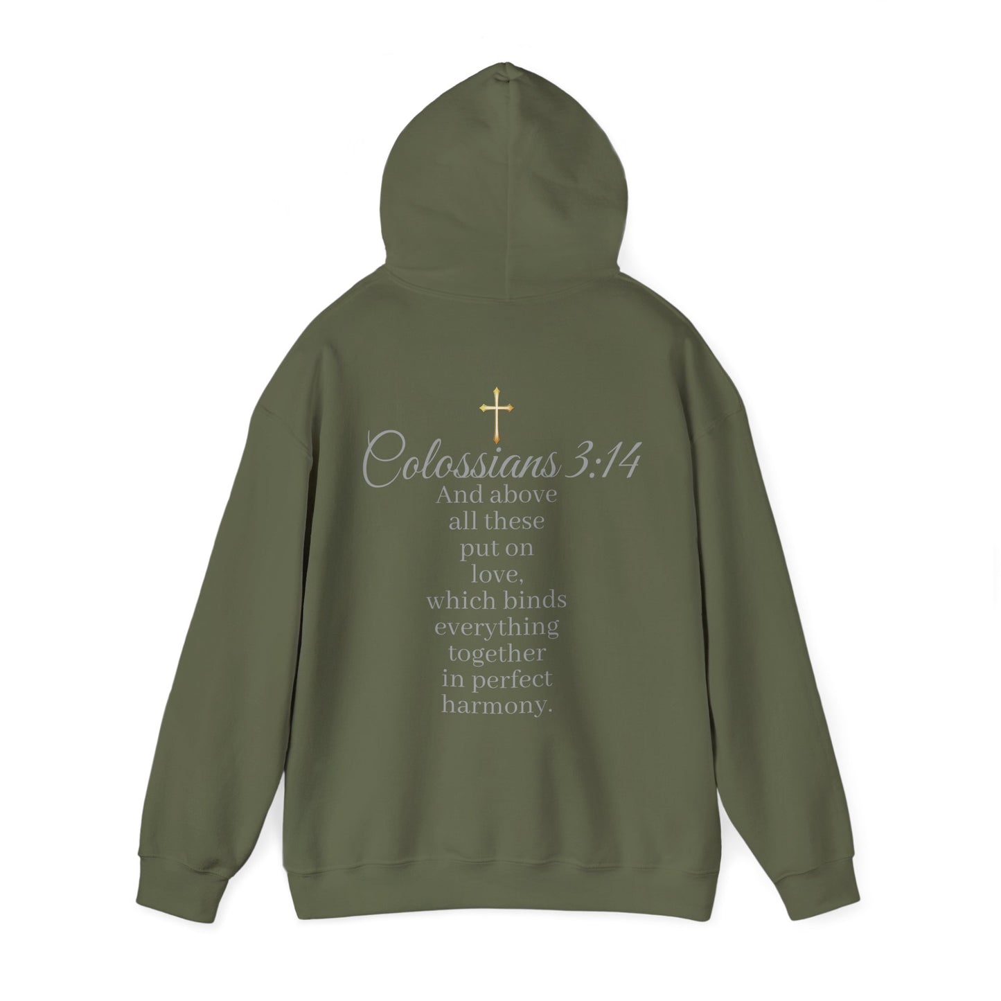 Put On Love Women’s Hoodie – Faith in Every Layer