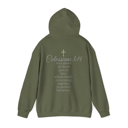 Put On Love Women’s Hoodie – Faith in Every Layer