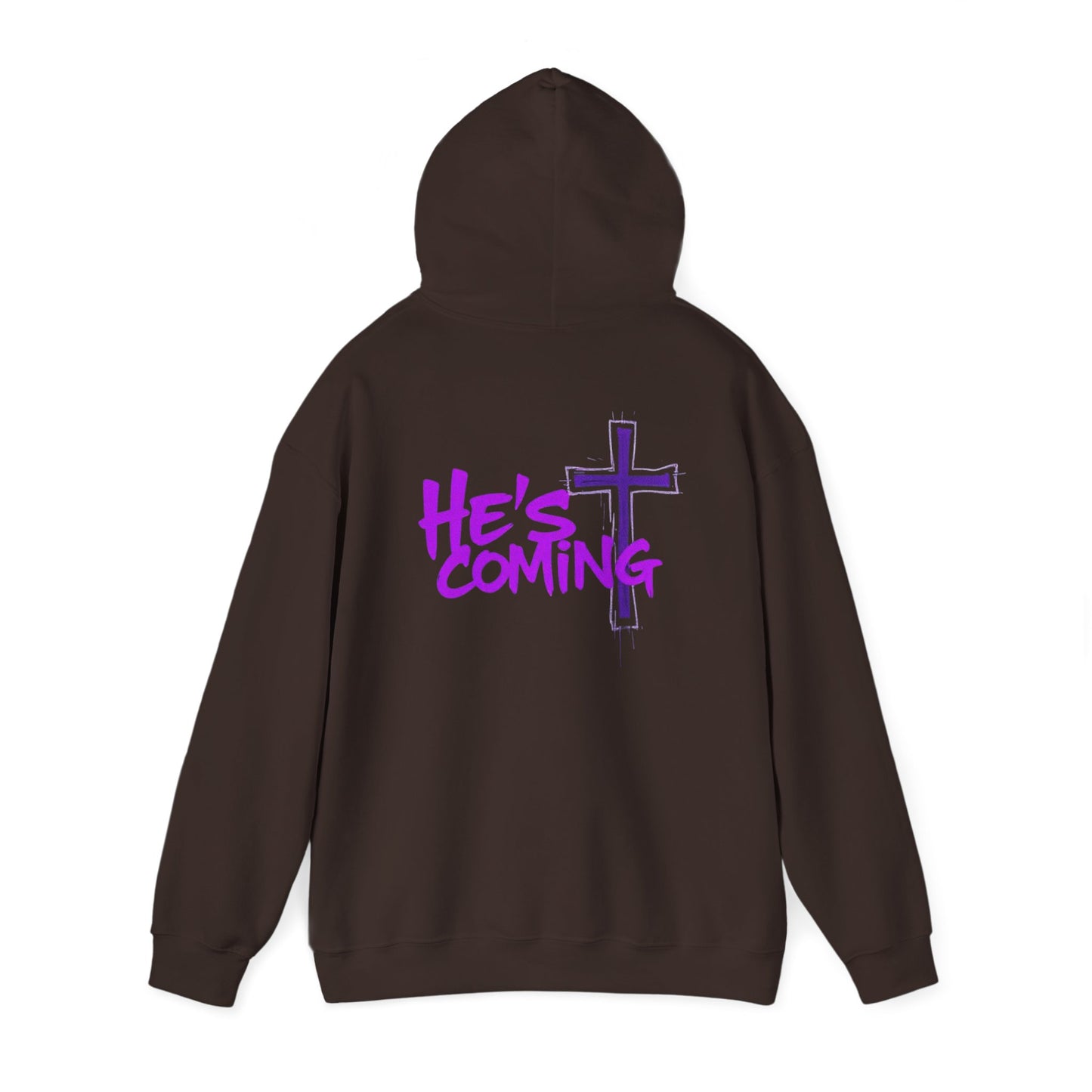 He’s Coming Men’s Christian Streetwear Hoodie