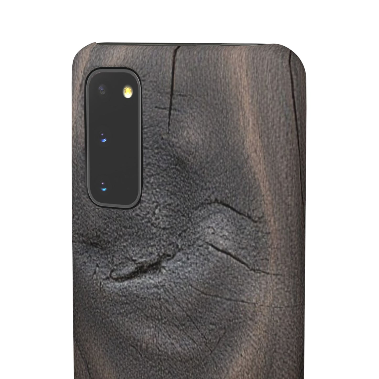 Dark Wood Grain Samsung Snap Case