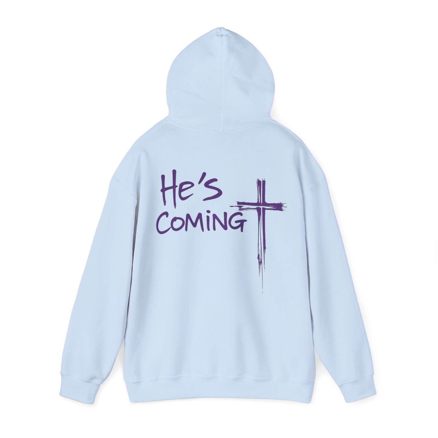 Awaiting Glory – "He's Coming" Women's Christian Hoodie