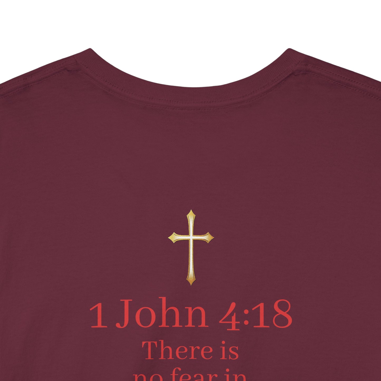 Fearless Love Men’s T-Shirt – Bold Faith in Action