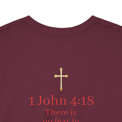 Fearless Love Men’s T-Shirt – Bold Faith in Action