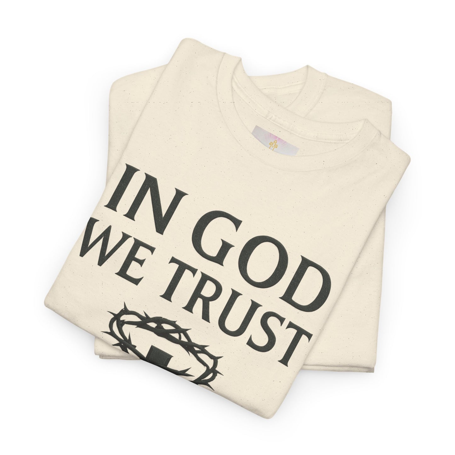 In God We Trust (Crown of Thorns) – Women’s Christian Tee