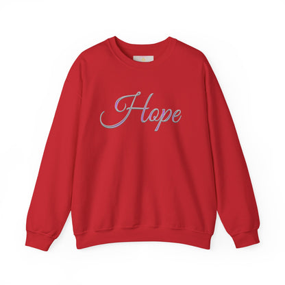 Women’s “Hope” Sweatshirt – Inspirational Scripture Hoodie | Romans 15:13