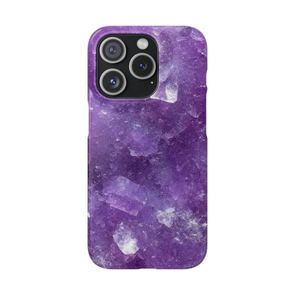 Amethyst Crystal Finish iPhone Snap Case