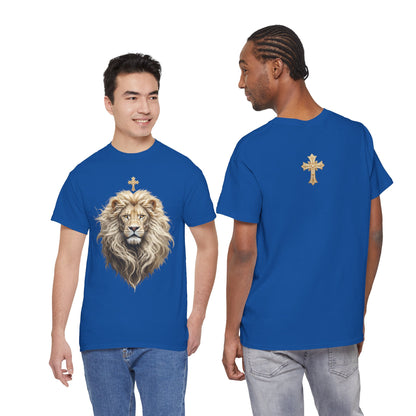 Christ the King (Lion of Judah) — Men's Christian T-Shirt