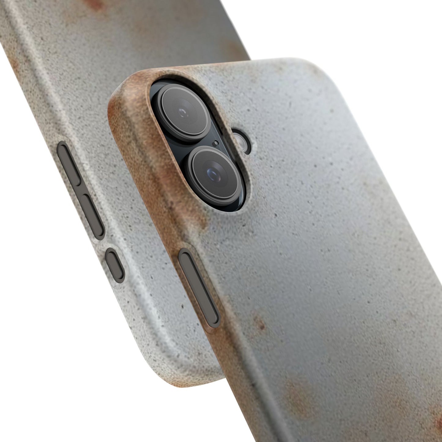 Old Steel Finish iPhone Snap Case