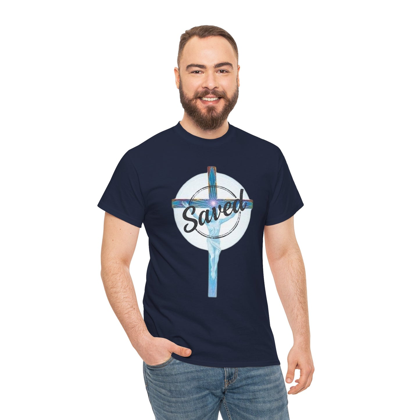 Saved by Grace – Men’s Christian T-Shirt