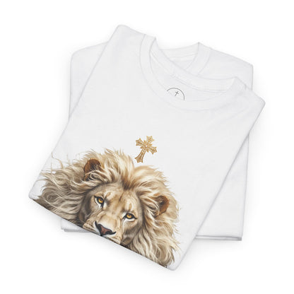 Christ the King (Lion of Judah) — Men's Christian T-Shirt