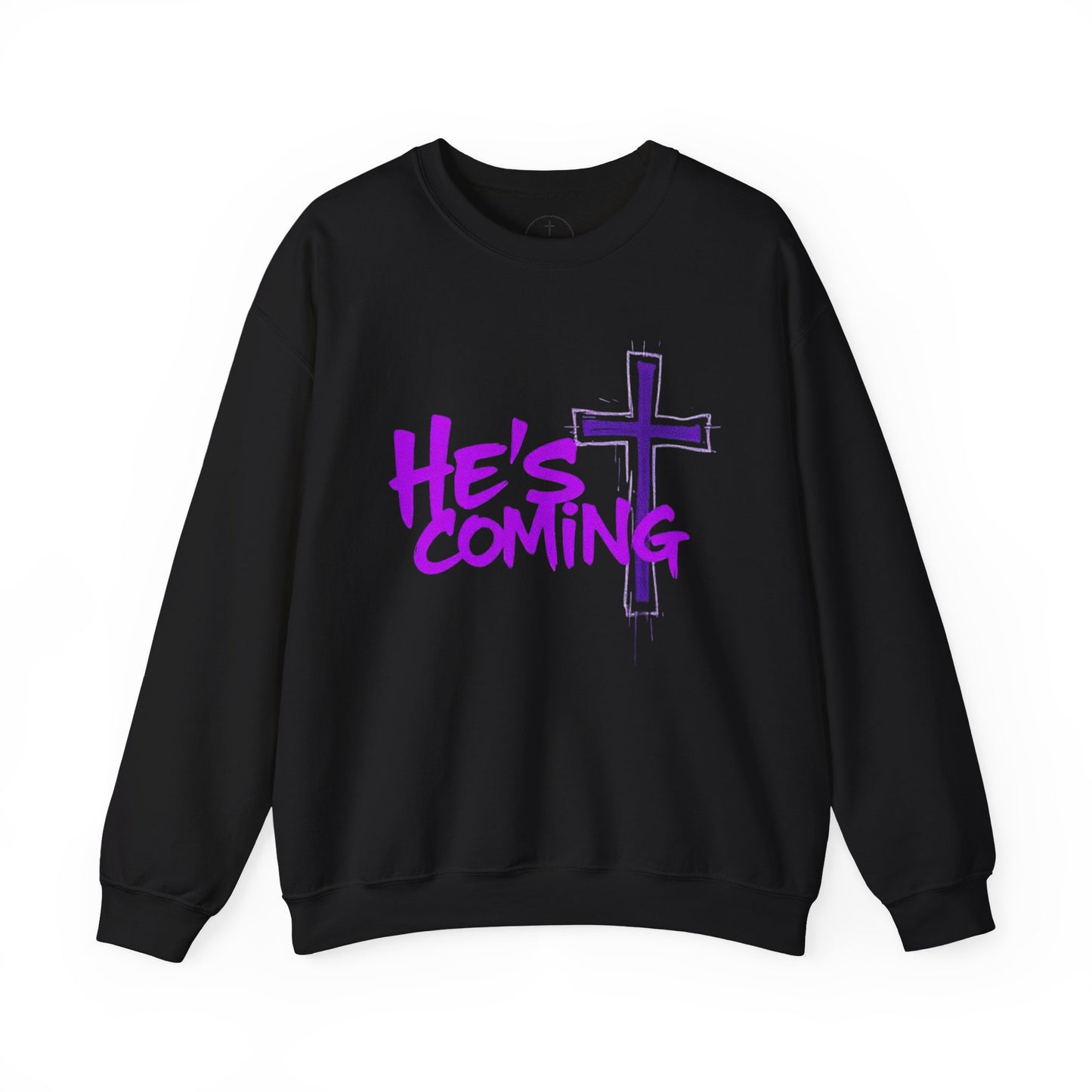 He’s Coming - Men’s Bold Christian Sweatshirt