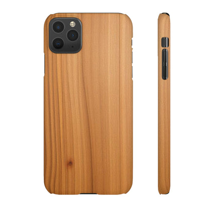 Natural Wood Grain iPhone Snap Case