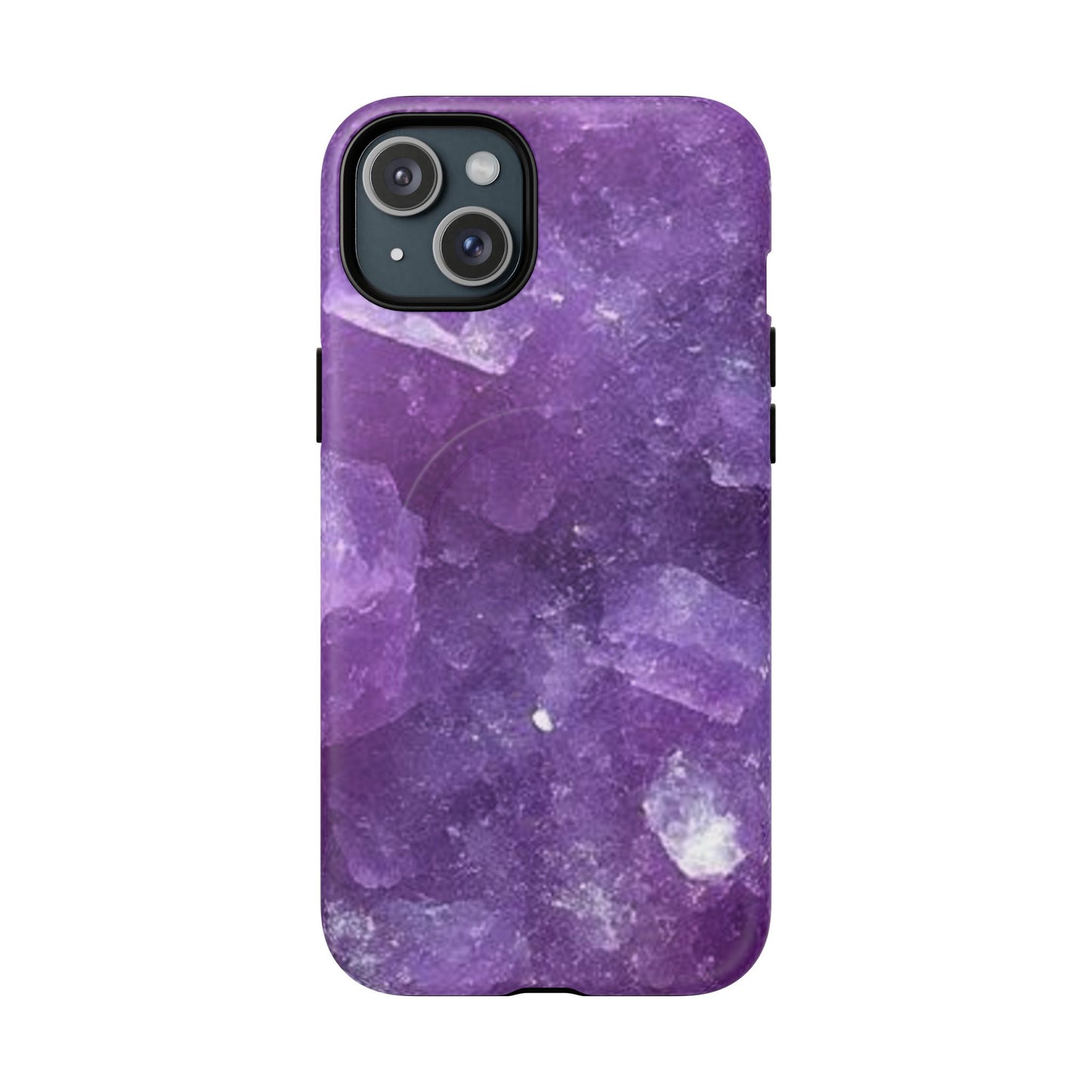 Spiritually Refined – Amethyst Crystal iPhone Magnetic Tough Case
