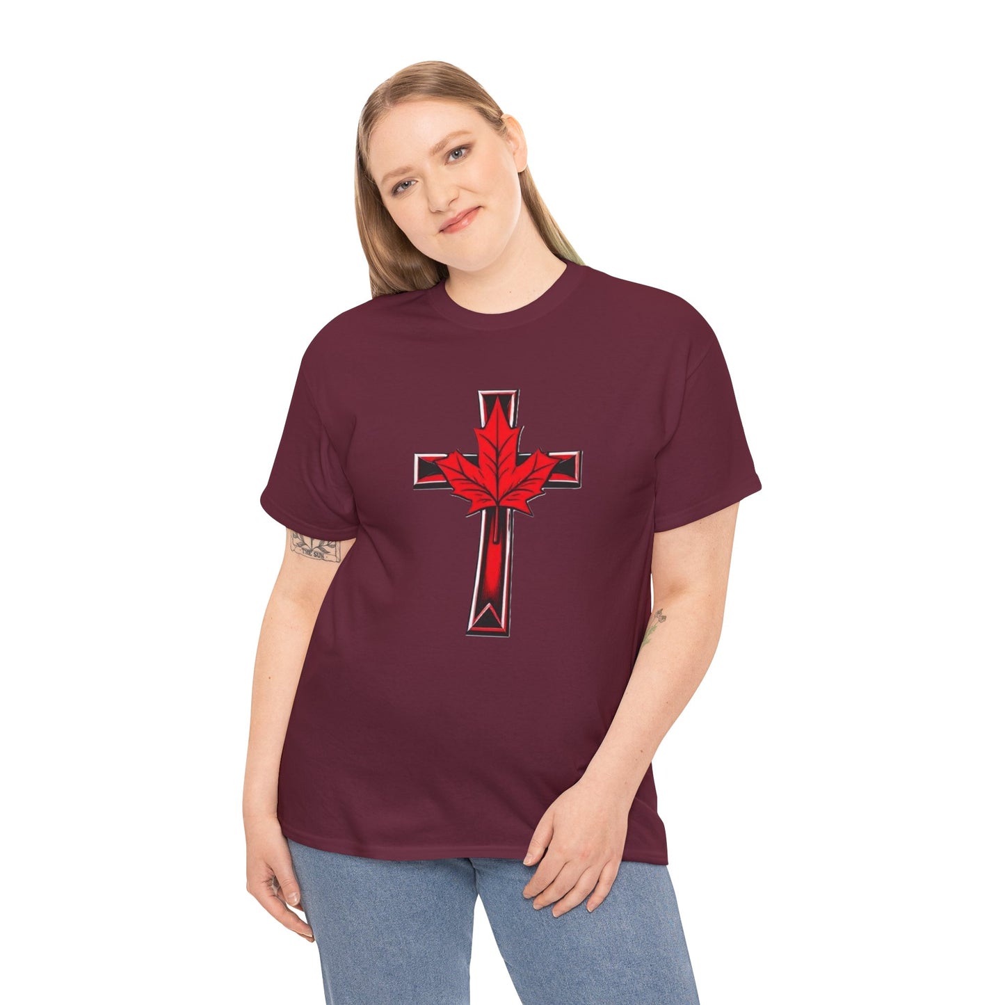 Faith and Flag - Women's Christian T-Shirt