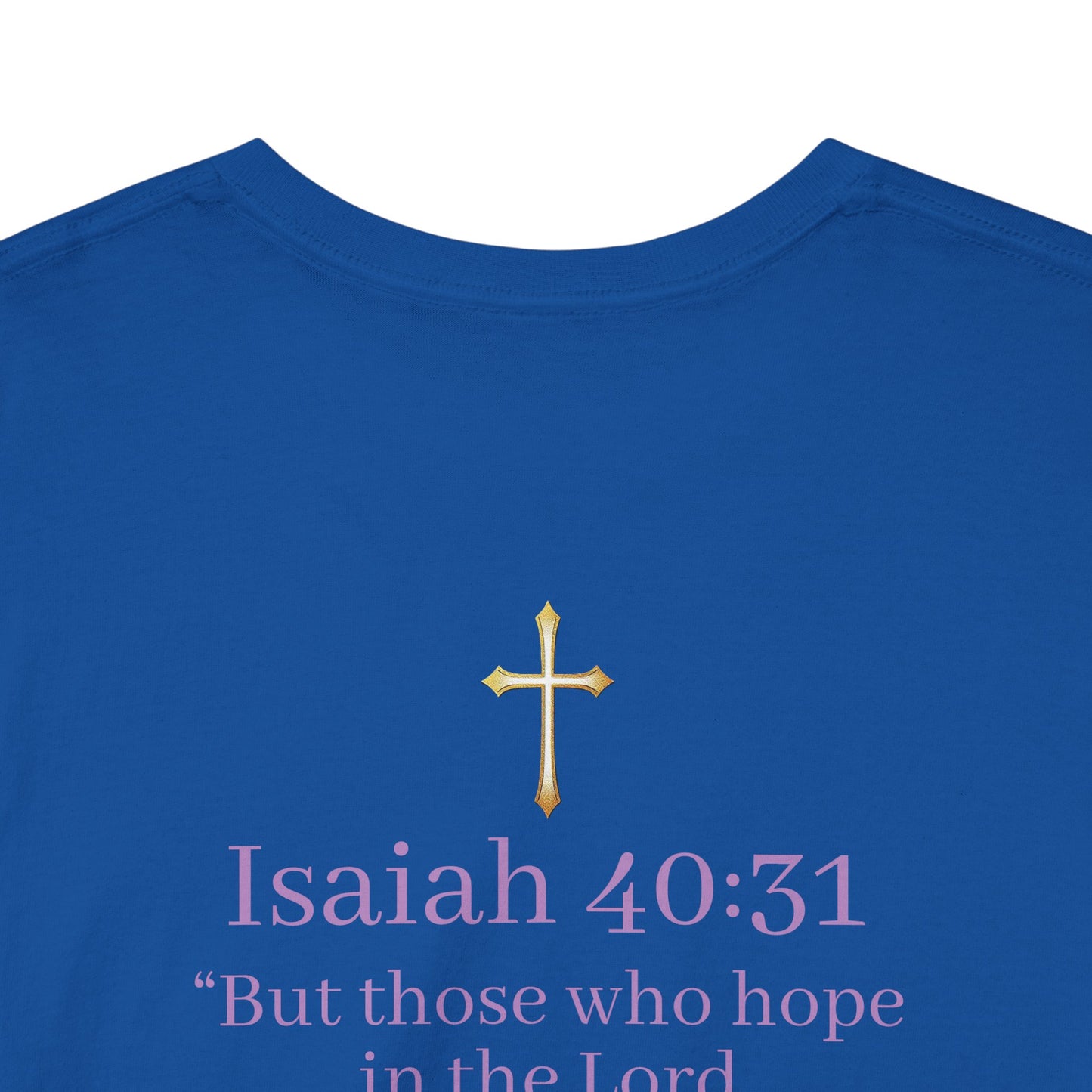 Men’s “Hope” Tee – Bold Scripture Design | Isaiah 40:31