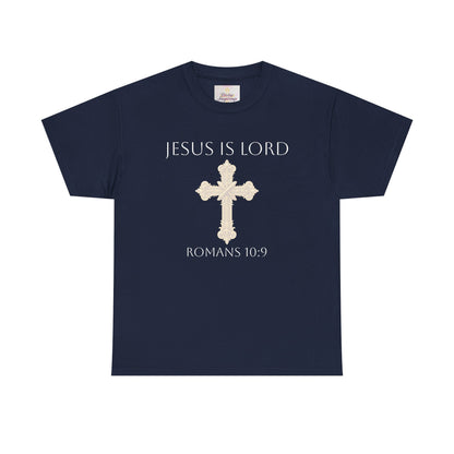 Jesus is Lord - Christian Women's Tee (White Lettering)