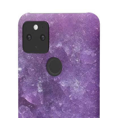 Amethyst Crystal Finish Google Pixel 5 Snap Case