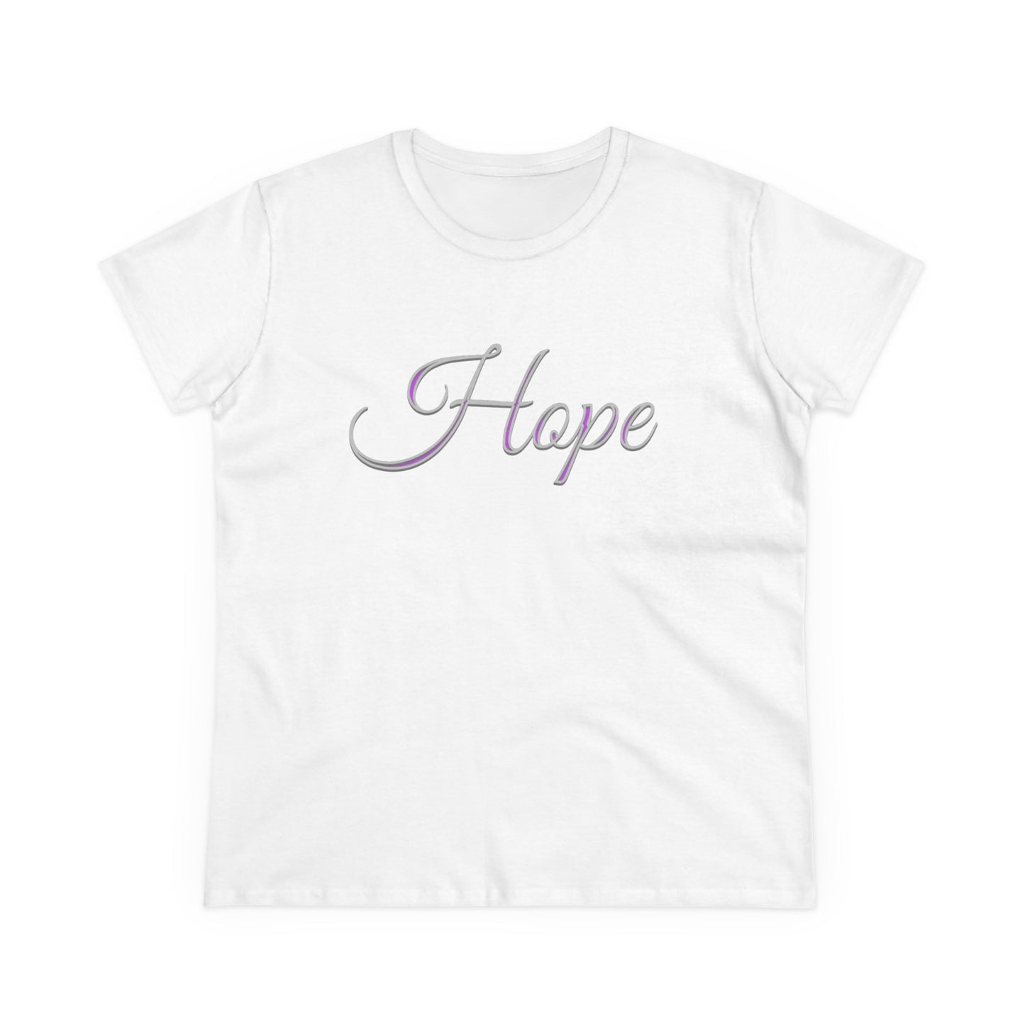 Women’s “Hope” Tee – Inspirational Scripture Design | Romans 15:13