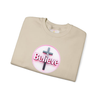 Believe | Women’s Christian Sweatshirt with John 11:40