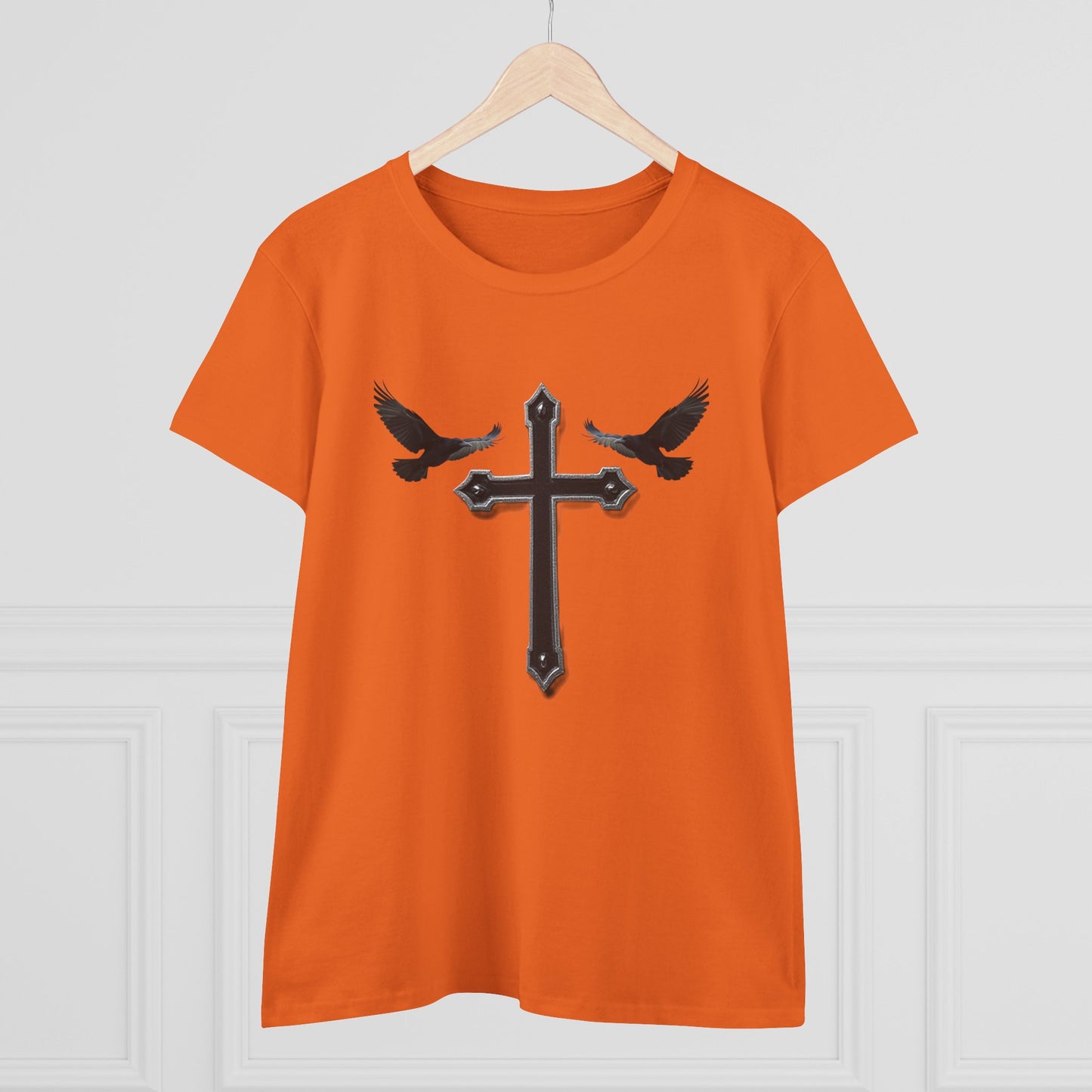 Fed by Faith – Cross & Crows Women’s Tee