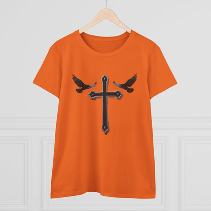 Fed by Faith – Cross & Crows Women’s Tee