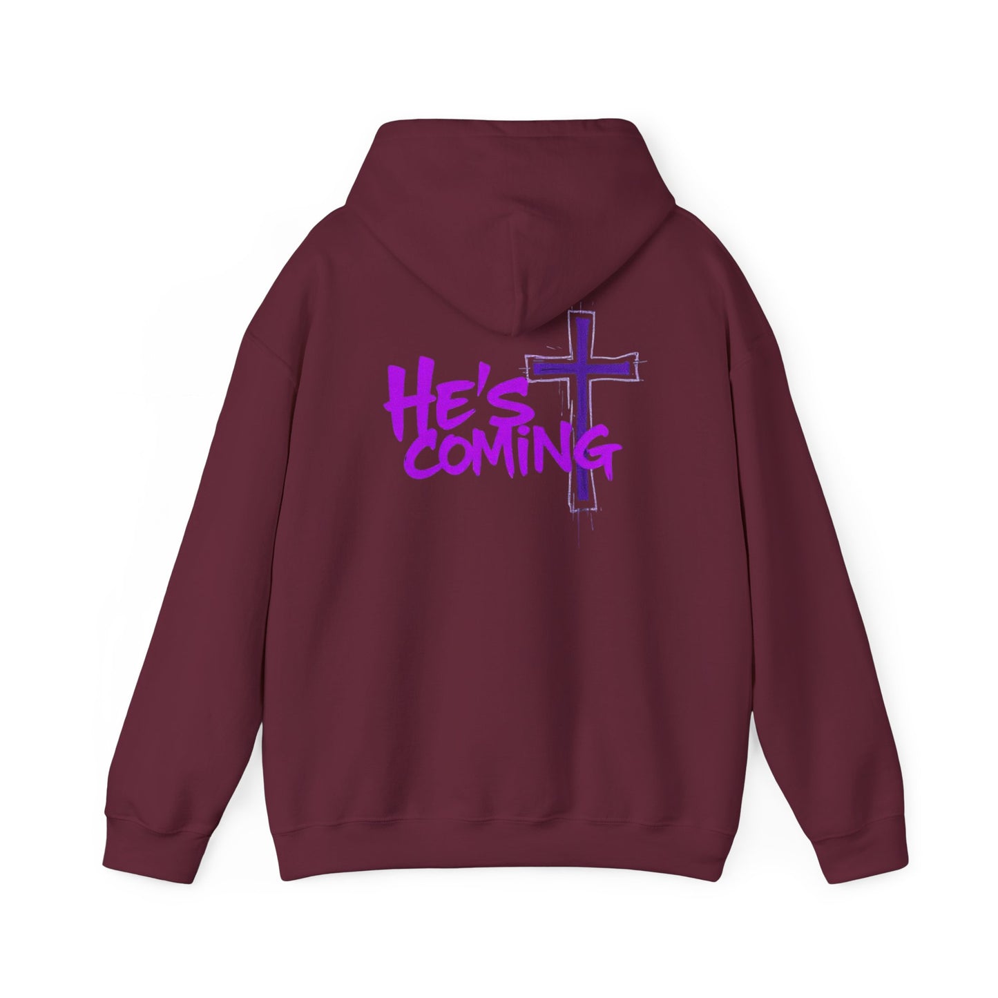 He’s Coming Women’s Hoodie- Christian Apparel