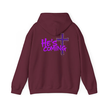 He’s Coming Women’s Hoodie- Christian Apparel