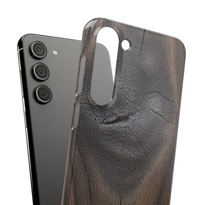 Dark Wood Grain Samsung Snap Case