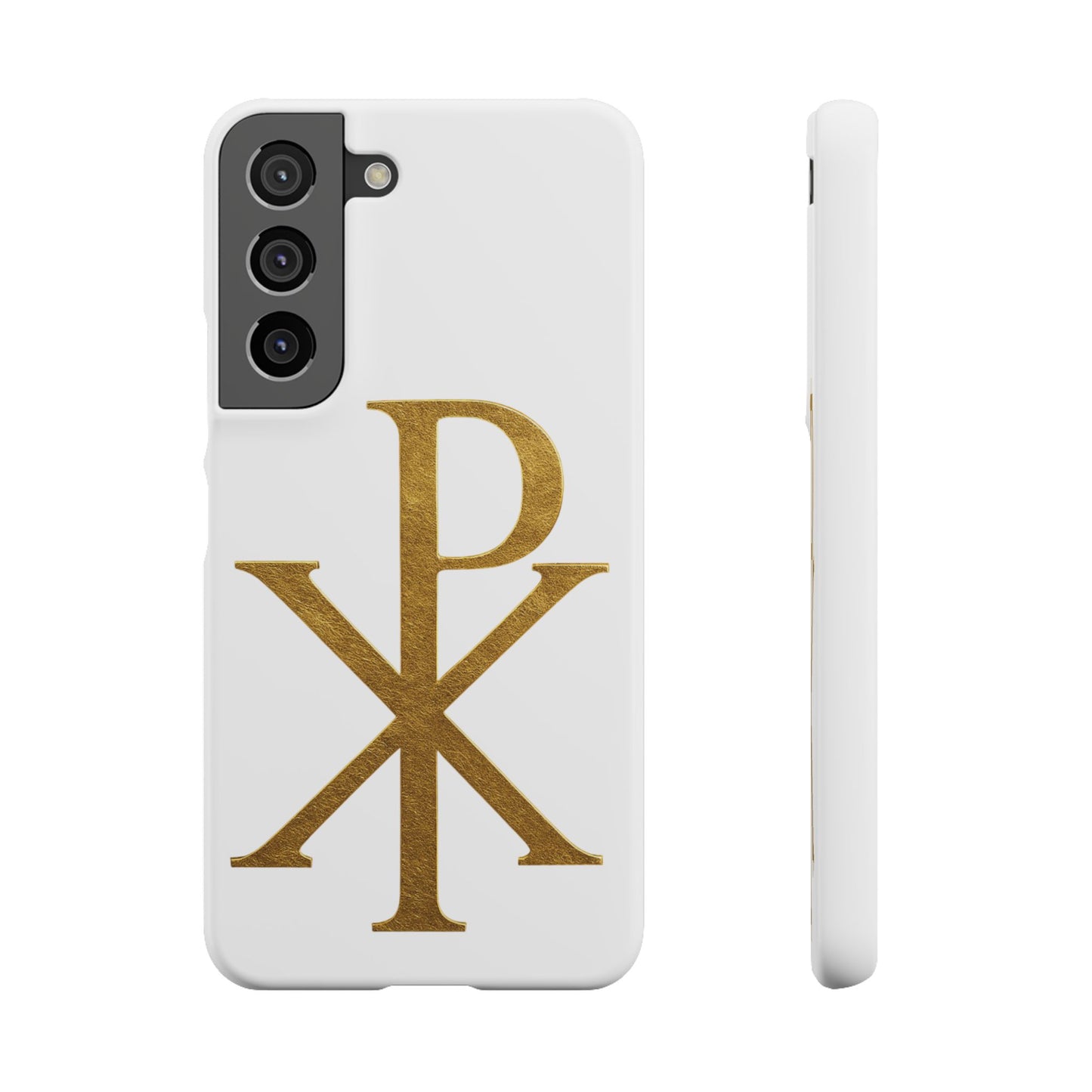 White Chi Rho Snap Case for Samsung – Guiding Light