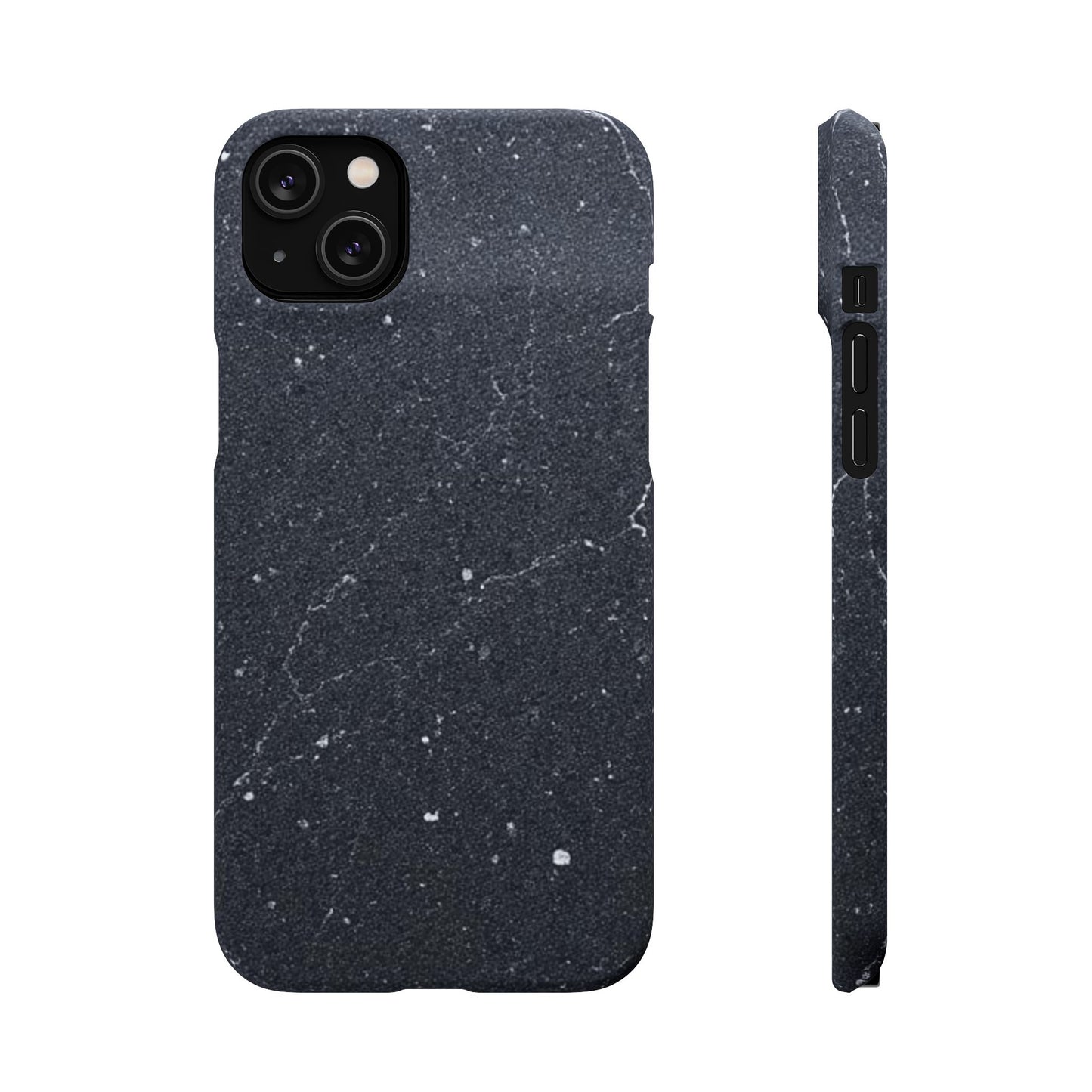 Dark Granite Finish iPhone Snap Case