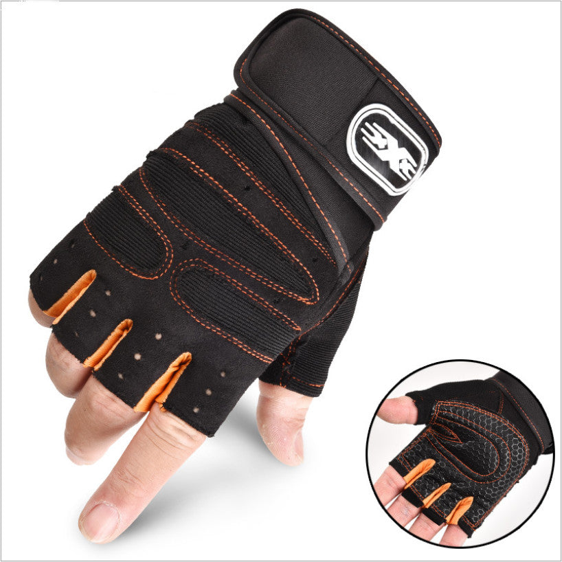 Half Finger Breathable Fitness Gloves