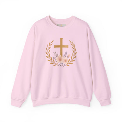 Crowned in Grace – Women’s Christian Sweatshirt