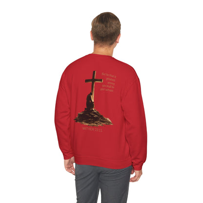 Humble Servant - Christian Men's Sweatshirt