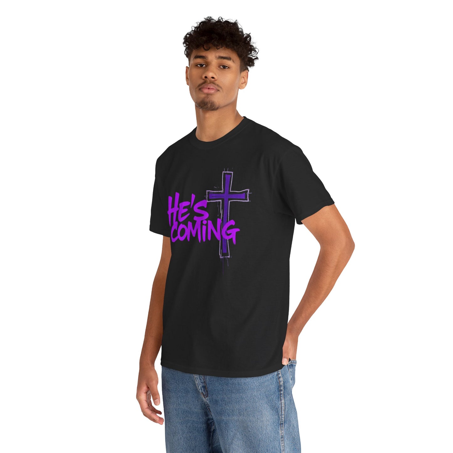 He’s Coming - Bold Christian T-Shirt