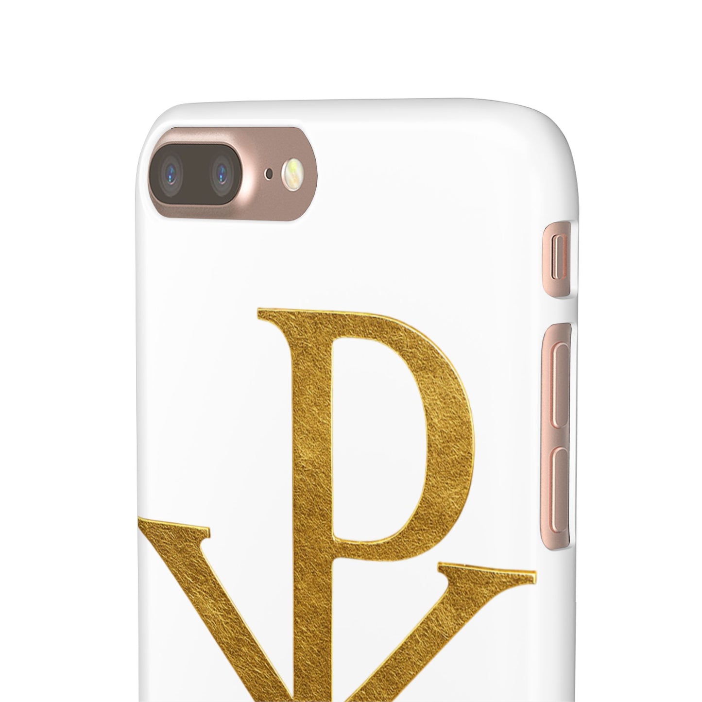 White Chi Rho Snap Case for iPhone – The Way, Truth & Life