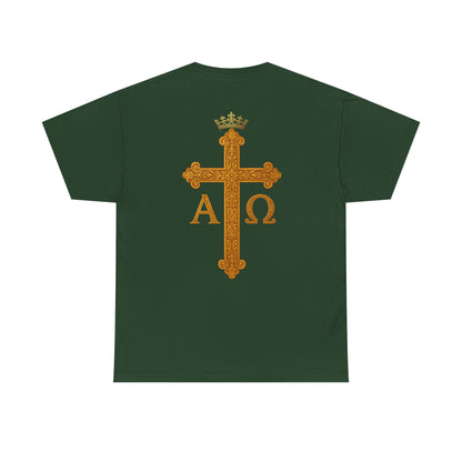 Christ Is King – Lion & Cross Women’s Christian Tee