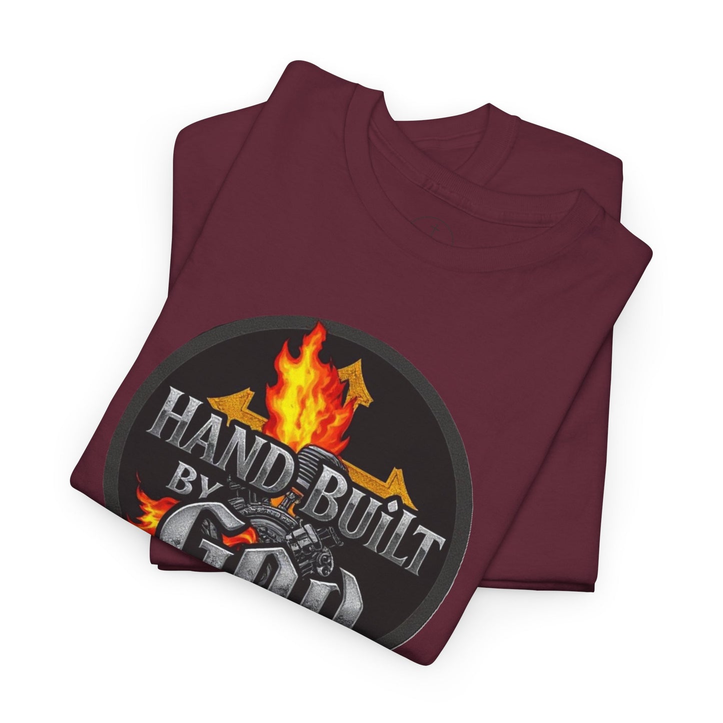 Hand Built By God - Men's Christian T-Shirt