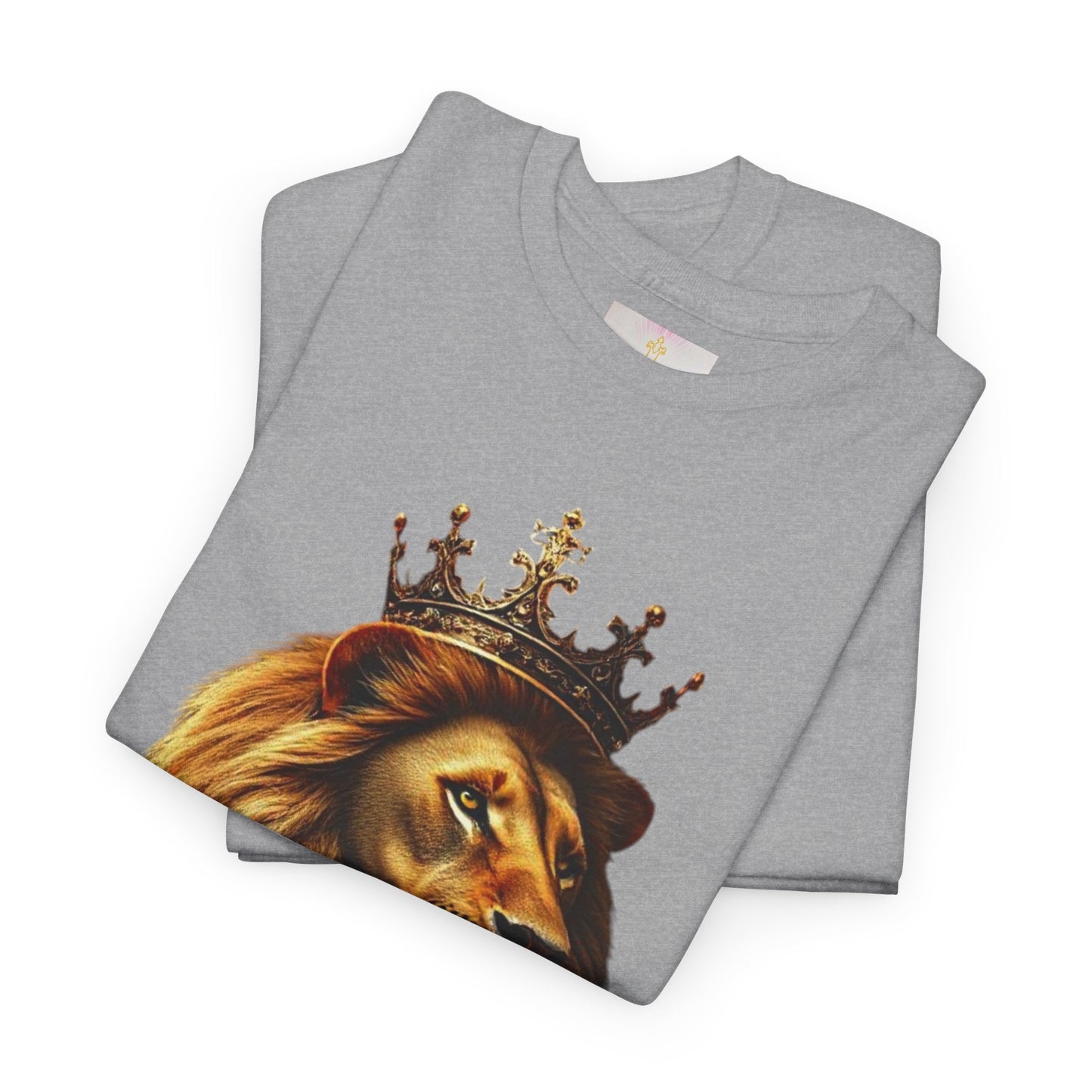 Christ Is King – Lion & Cross Women’s Christian Tee