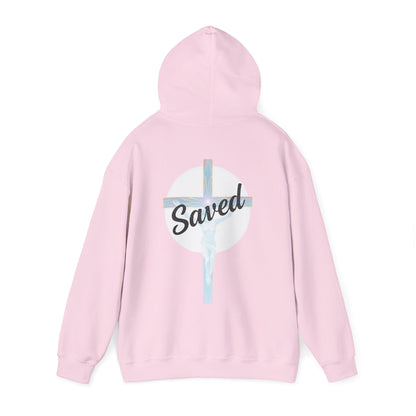Redeemed & Saved – Women’s Christian Cross Hoodie