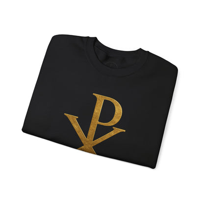 Chi Rho (Gold) - Men's Christian Sweatshirt
