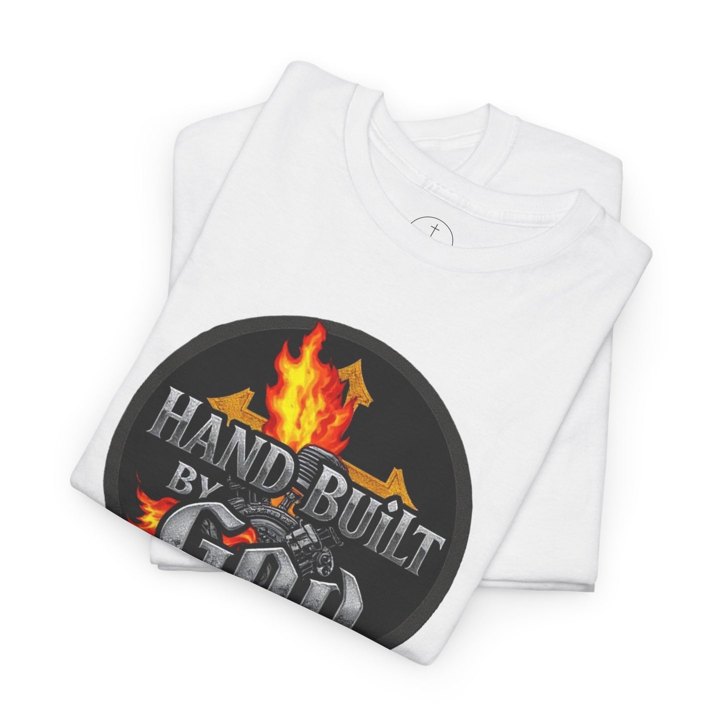 Hand Built By God - Men's Christian T-Shirt